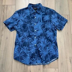 Bonobos Athletic for short sleeve button down sz Large